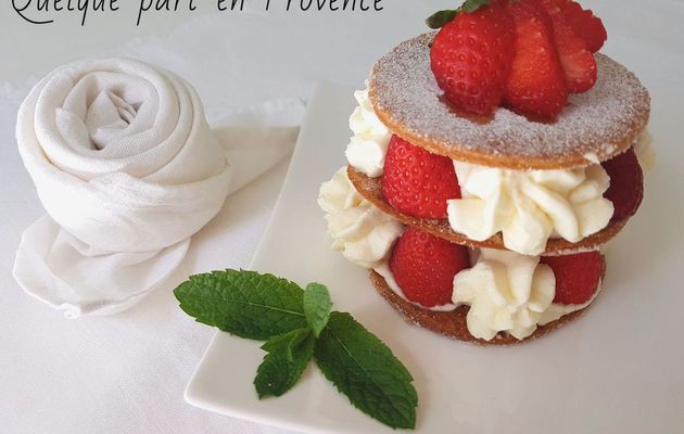 MILLE FEUILLES AUX FRAISES 