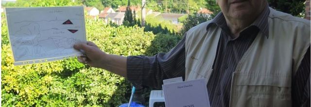 Pierre Dauchin publie un livre sur son observation ovnis à Liancourt dans l'Oise le 18 avril 2015