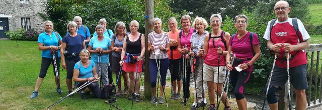 Retour sur la sortie marche nordique à Chailland