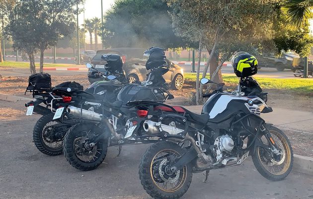 Location moto BMW GS à Marrakech