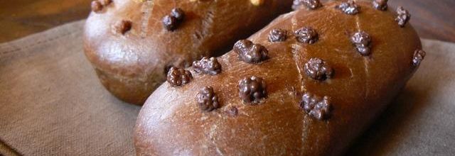 Pains briochés au chocolat & praliné