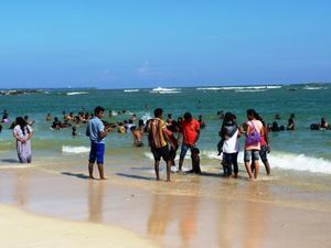 plage publique, jour de fête !