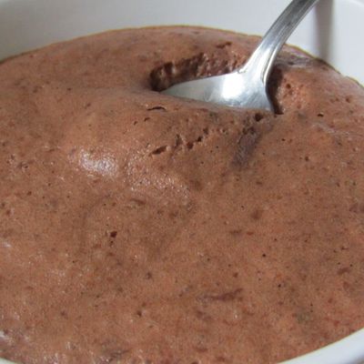 Une mousse au chocolat saveur caramel...Vegan