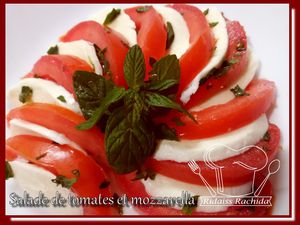 Salade de tomate et mozzarella ===&gt; challenge