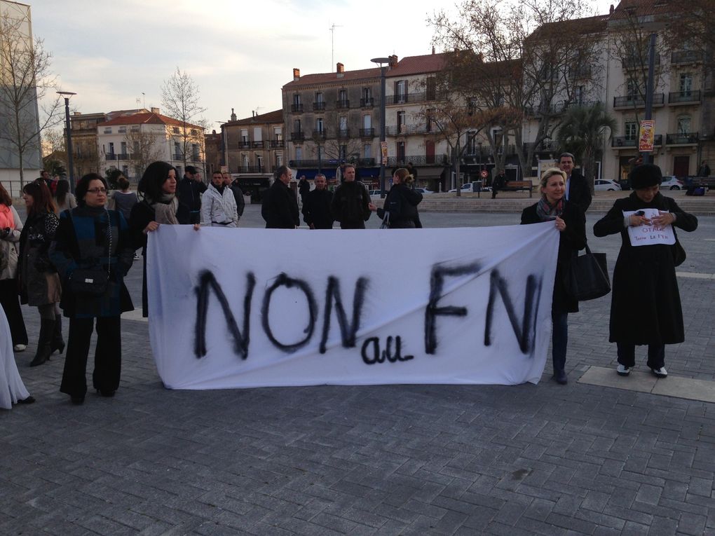 Municipales 2014 partie 3: manifestations antiFN du 27-03-2014