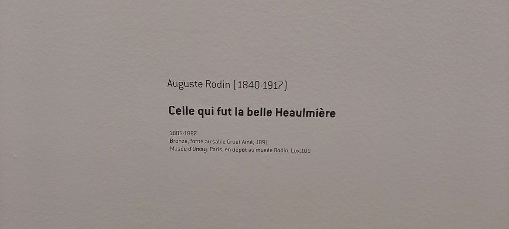 PICASSO - RODIN au musée Picasso - 1ère partie