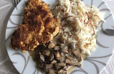 Escalopes panées excellentes façon Laouad Hafssa -Cyril Lignac