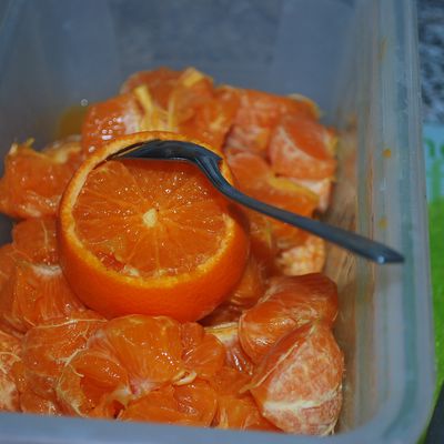 mandarine givrées
