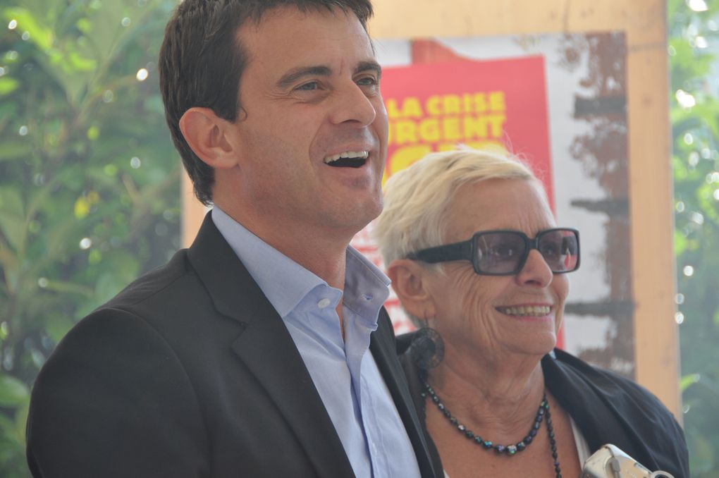 Manuel Valls a Sallanches