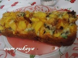 cake tatin aux pêches