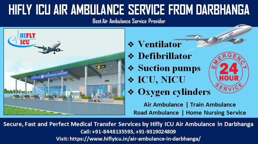 Air Ambulance in Darbhanga