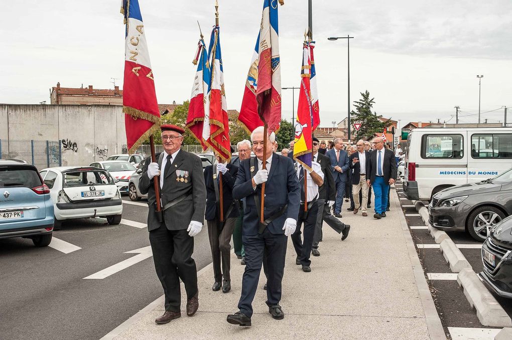 75ème ANNIVERSAIRE de la Libération de la Gare de TOULOUSE MATABIAU