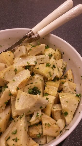 SALADE D'ARTICHAUTS MARINES