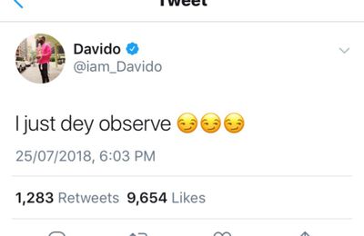 Davido reacts as Chioma's Parents are allegedly enraged over her status as a Drop out.