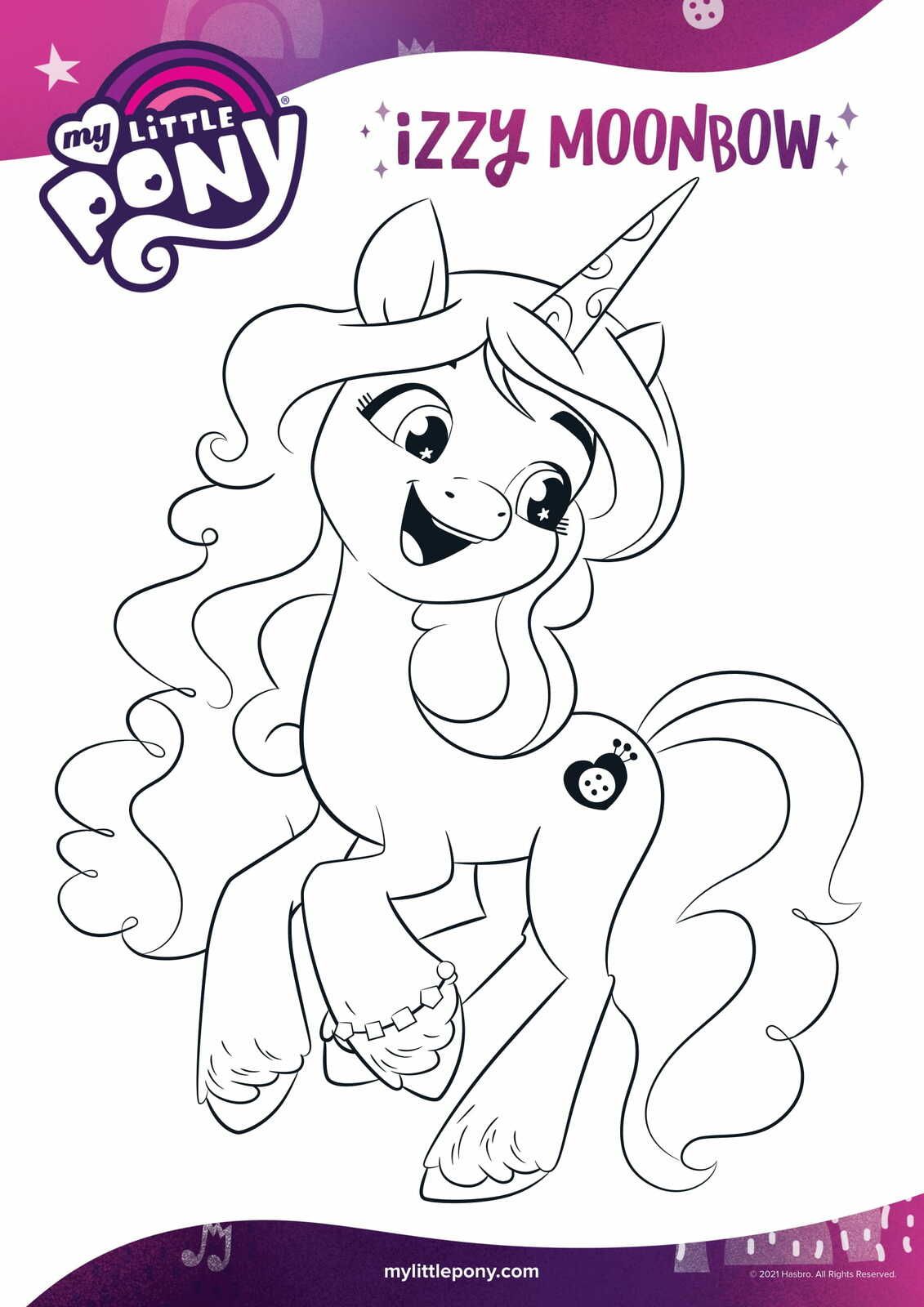 Coloriage My Little Pony Le Film 30 Coloriages de My Little Pony #20 [Coloriage][Activité][MLP][Maternelle][Élémentaire]  - Le Bazar du Lion