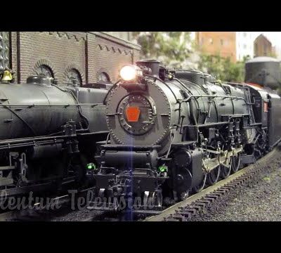 L'ancien réseau de trains miniatures échelle 1/45 de Norm Charbonneau 