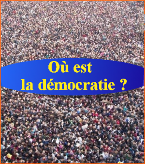 Le déficit démocratique de l'Europe vu par un économiste! Quid de la démocratie à l'épreuve du réel?