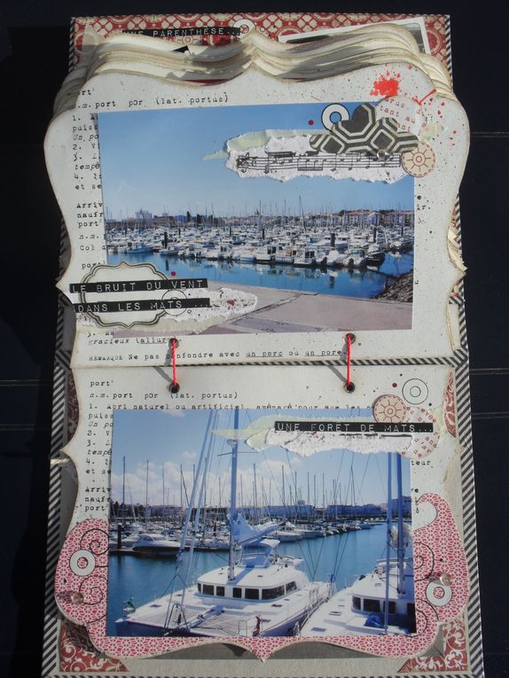 Album - Scrap'Inès Album Les Sables