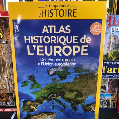 Une saine lecture pour vos vacances, l'Atlas Historique de l'Europe !