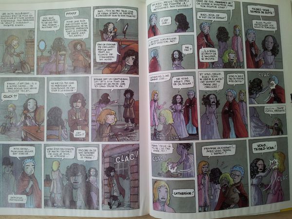 Les Hauts de Hurlevent. Emily BRONTË. Adaptation en BD