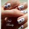 Nail art - Cerisier Cassis