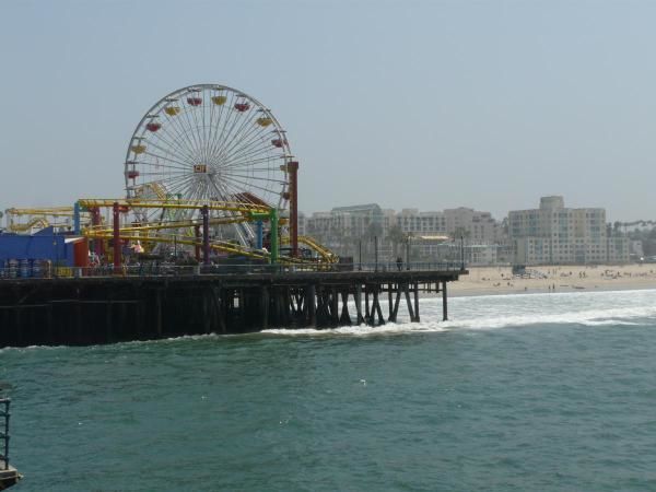 La plage à Santa Monica ... comme on en rêvait