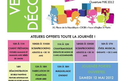 Ouverture du Cube à Croix et ateliers gratuits !!