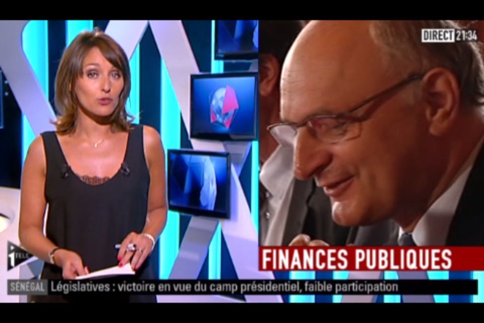 [2012 07 02] AMANDINE BEGOT - I&gt;TELE - L’EDITION DU SOIR @21H30