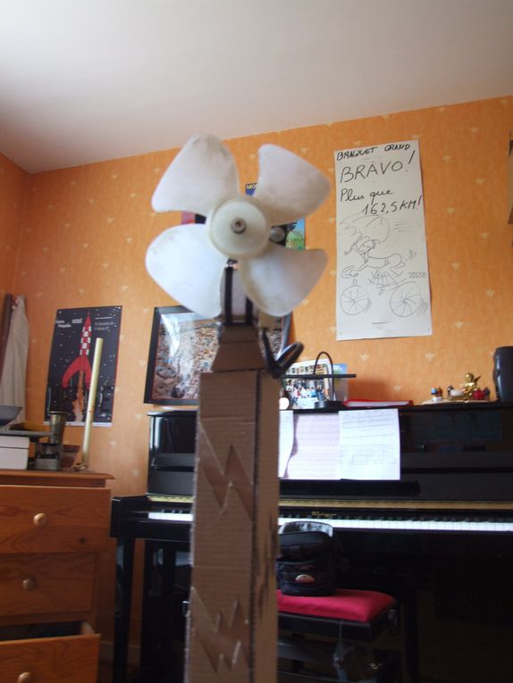 Fait avec un ventilateur de micro-onde