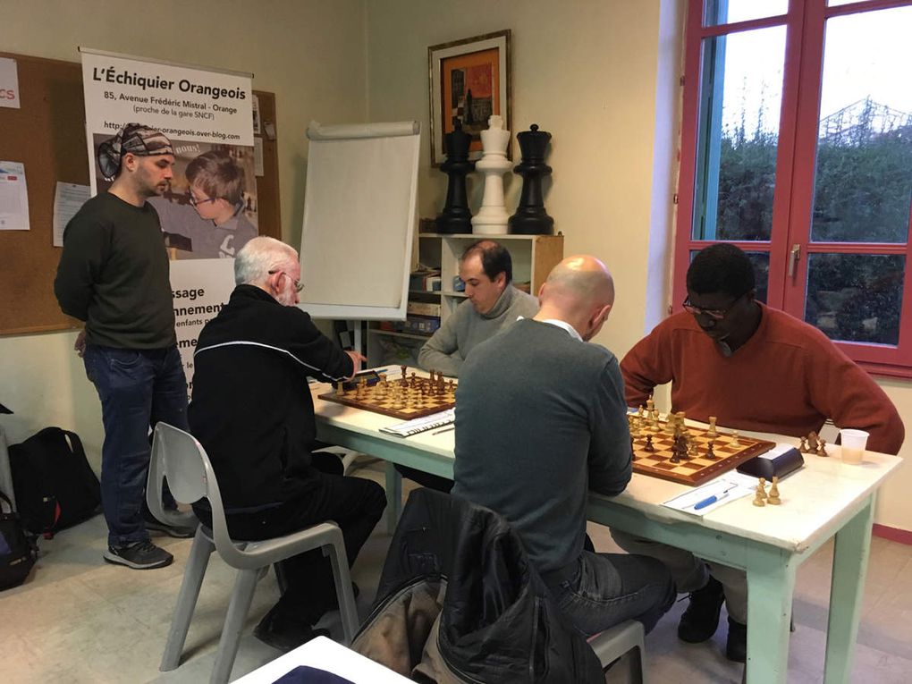 Diaporama : Echecs Interclubs N3 Orange Montpellier