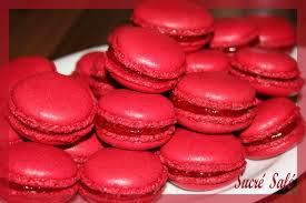 Macarons framboise