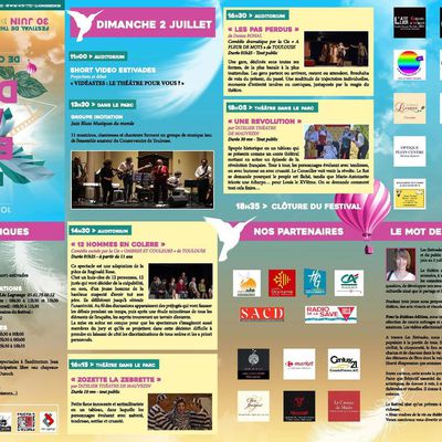 Programme des Estivades 2017