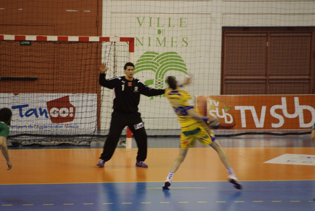 Match de Handball du 30 mars 2012 au Parnasse à Nîmes - Un match sous haute tension...