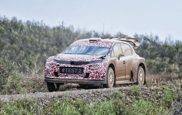 WRC 2017 > CITROËN RACING poursuit le développement de sa  WORLD RALLY CAR 2017 au PORTUGAL