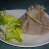 Aumônières galette, andouille et camembert