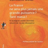 La France ne sera plus jamais une grande puissance ? Tant mieux !