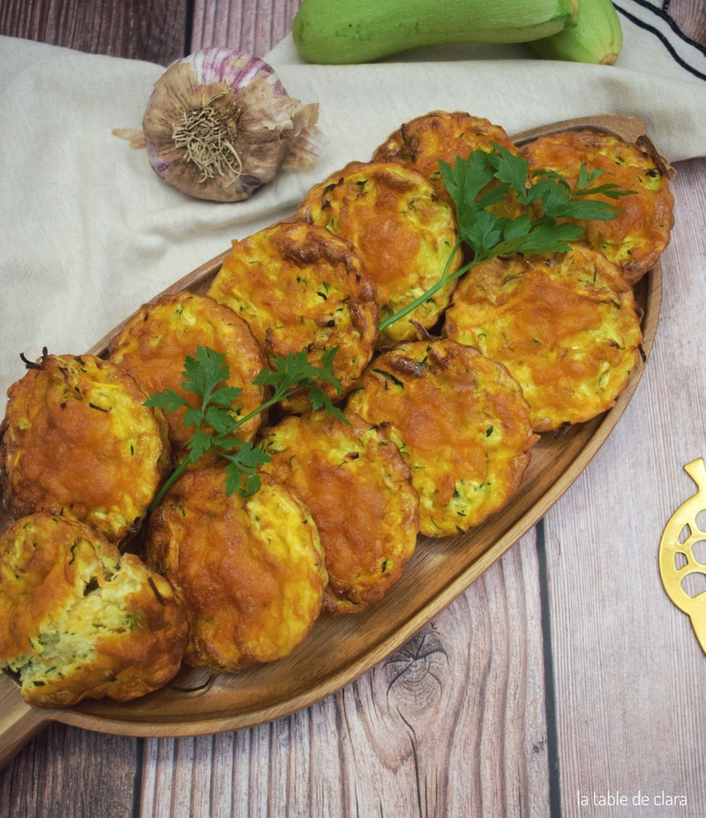 Galettes légumes four