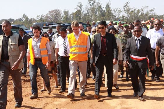 Vendredi 12 octobre 2012. Le Président Andry Rajoelina : première visite dans la Région Itasy (Soavinandriana, Analavory, Ampefy).