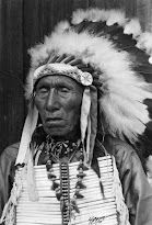 Hehaka Sapa ou connu sous le nom de Black Elk, indien Oglala, branche des Dakotas (Sioux)
