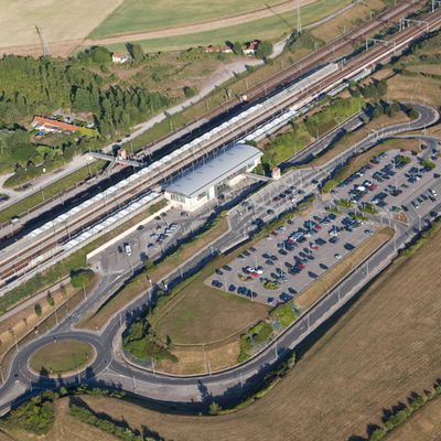 26 septembre 1993 - Ouverture de la gare T.G.V. de Calais-Fréthun