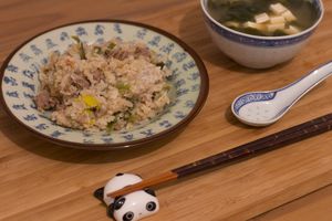 Recette de riz prête en deux minutes top chrono et sans vaisselle !!