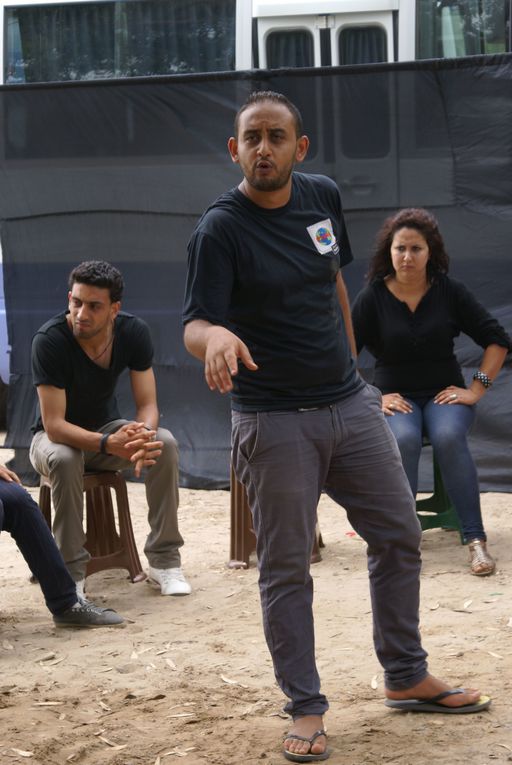 Action Caravane théâtre en Tunisie