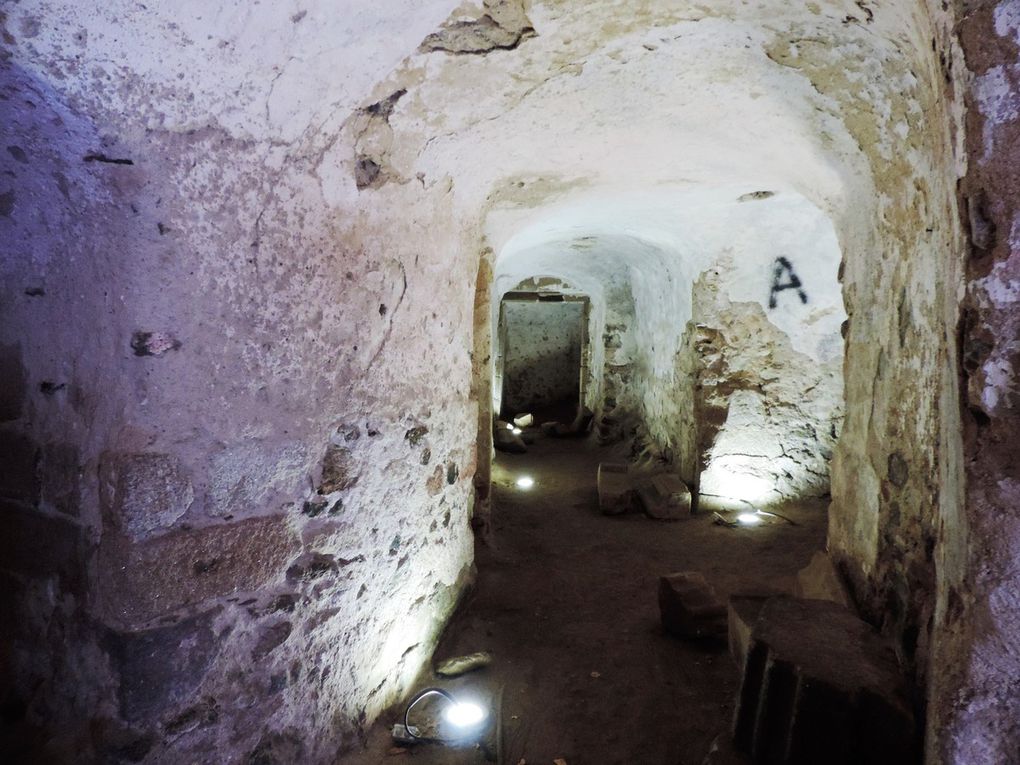 Uzerche : Crypte de l’abbatiale St Pierre