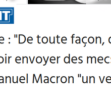 Faut-il faire interner d'office Emmanuel Macron en HP ?