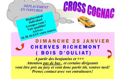 REGIONAUX DE CROSS 25 JANVIER