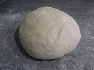 The pâte à pizza