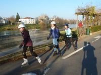 Rando roller familiale du dimanche Matin