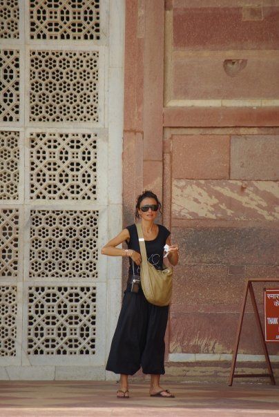 Voyage Sophie et Lucie en Inde en 2009.