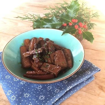 Carottes rôties au sirop d'érable