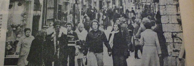 1976: Poitiers découvre la piétonnisation du centre-ville